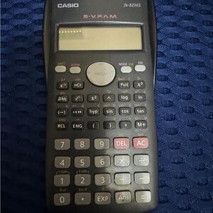 Casio FX-82MS Black and Red Calculator